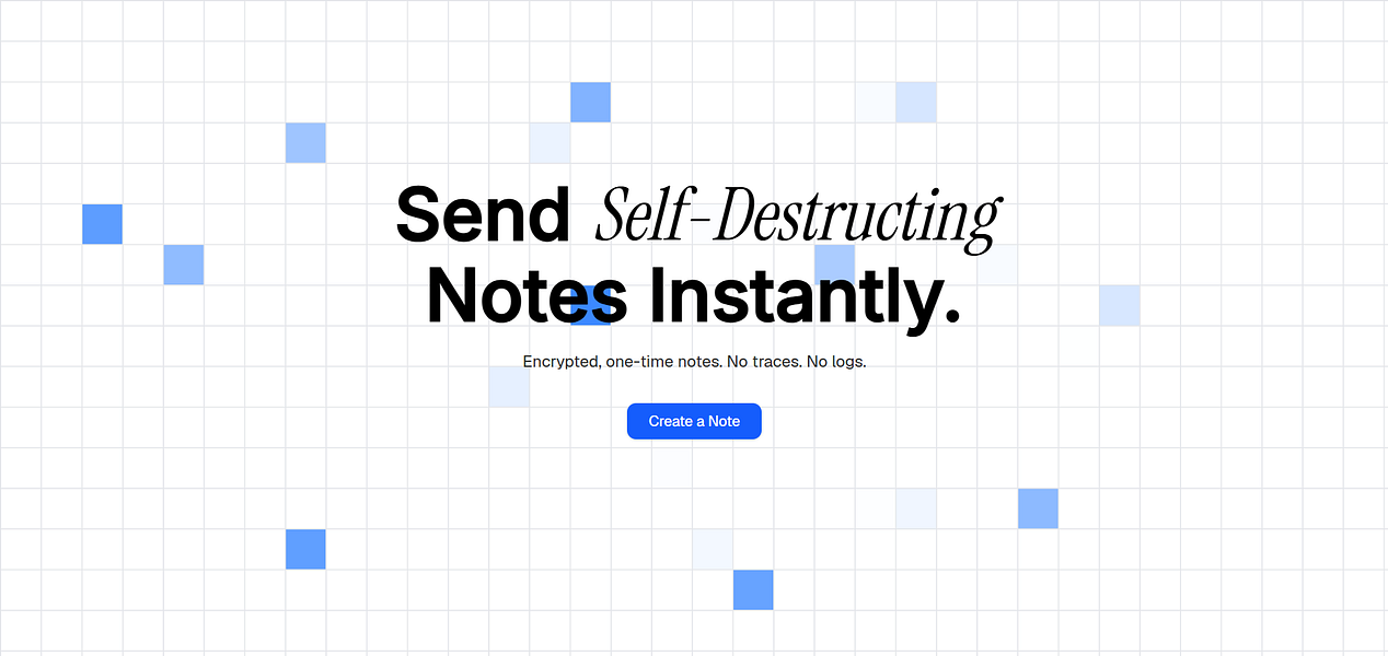 Secnote: Send encrypted notes that self-destruct after | BetaList