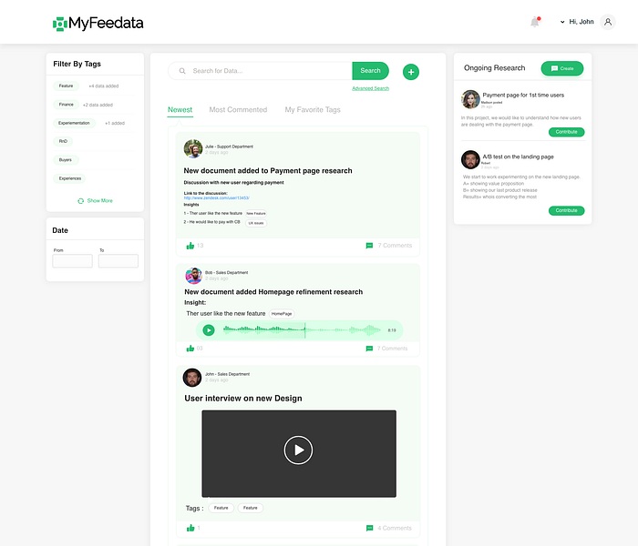 Myfeedata