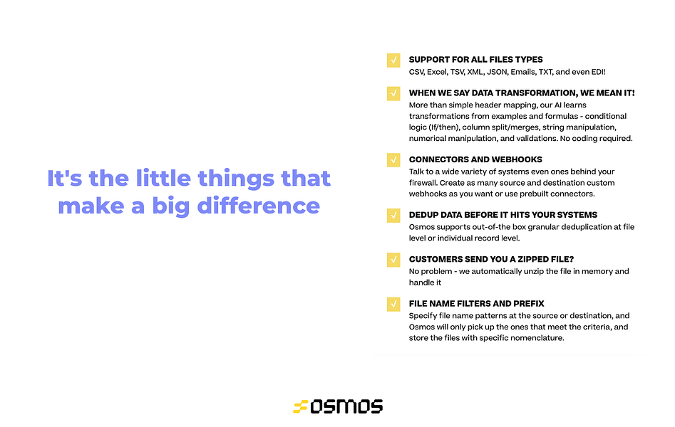 Osmos Pipelines