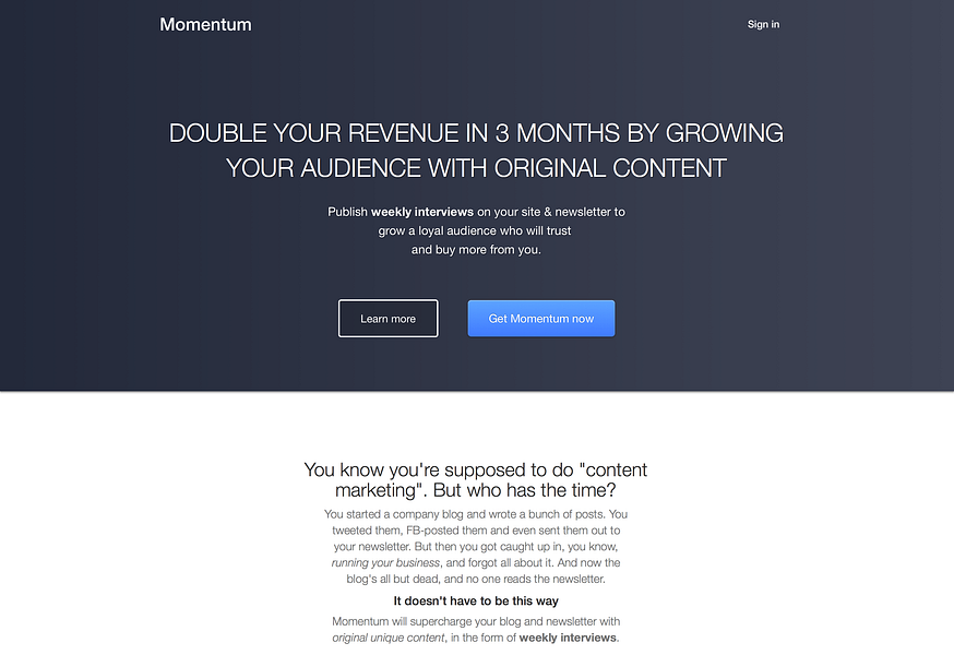 Momentum