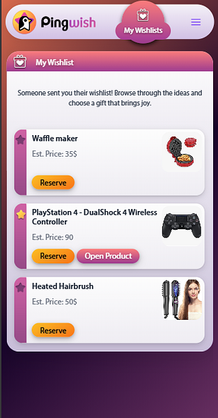 Pingwish