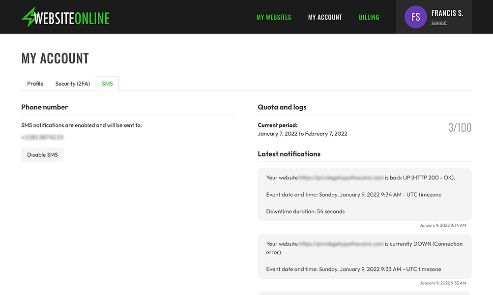My Website is Online