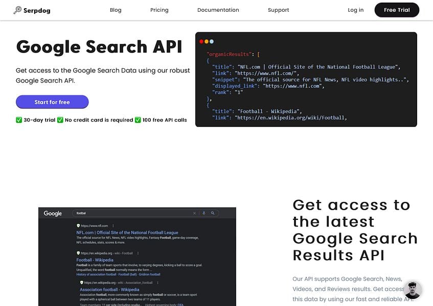 Serpdog: An API That Allows You To Access Google Search | BetaList