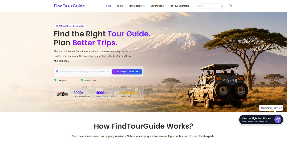 FindTourGuide