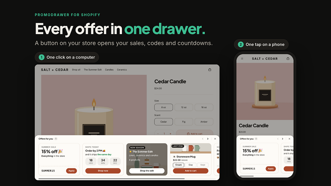 PromoDrawer