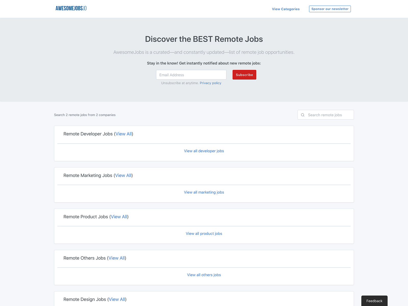 AwesomeJobs - Job Board Review – Startup Jobs