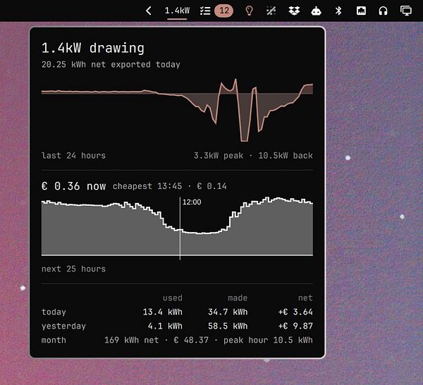 Screenshot of a web application interface showing the 'My Apps' section with options to create and manage apps, including an app named 'Omarchy'.