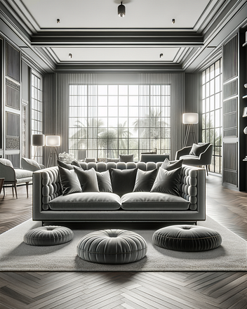 Club Sofa in interior design