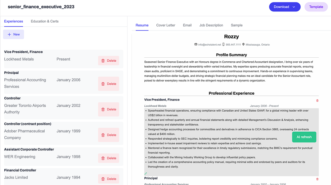 Echotalent.net