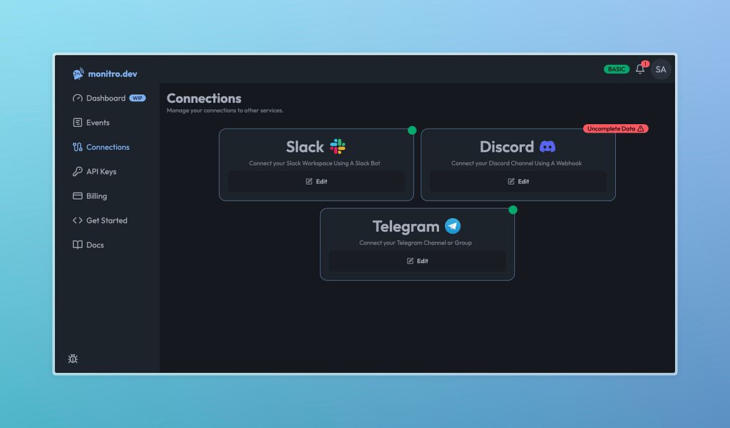 monitro.dev