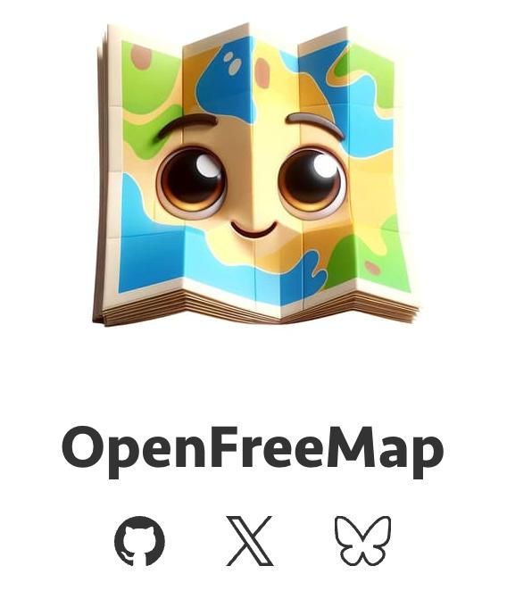 Screenshot of a map interface on a mobile device with a highlighted menu for map selection and an item labeled 'Hotelest'.