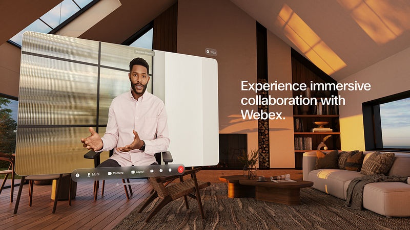 Screenshot of Webex