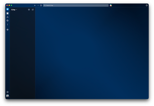 Slack application window on macOS showing a pinned items issue with an error message.
