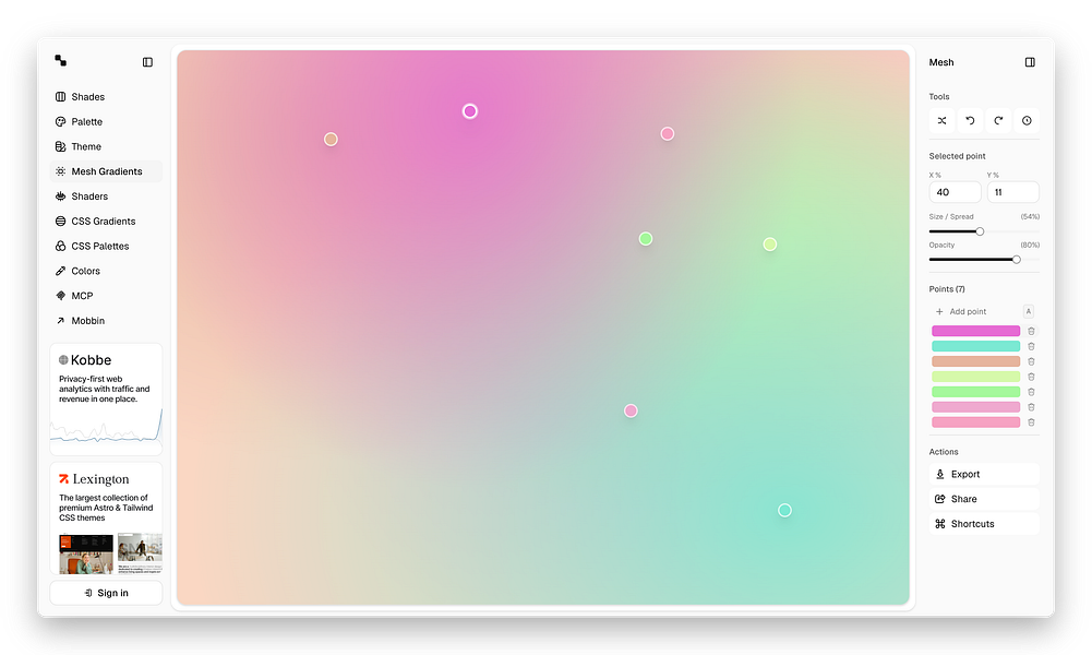 Colors & Fonts