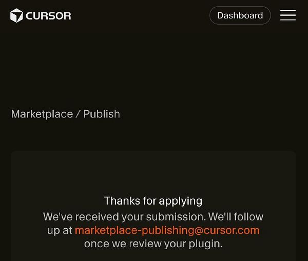 Screenshot of Cursor plugin directory web page showing a list of plugins and navigation sidebar.