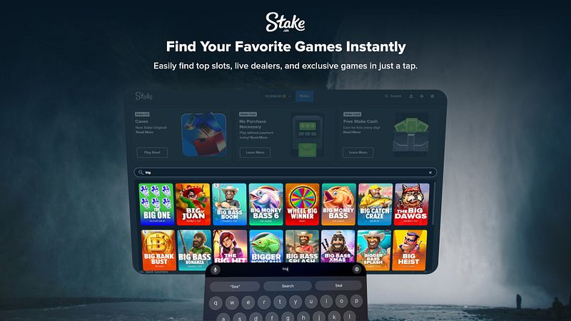 Screenshot of Stake US - Casino & Slots