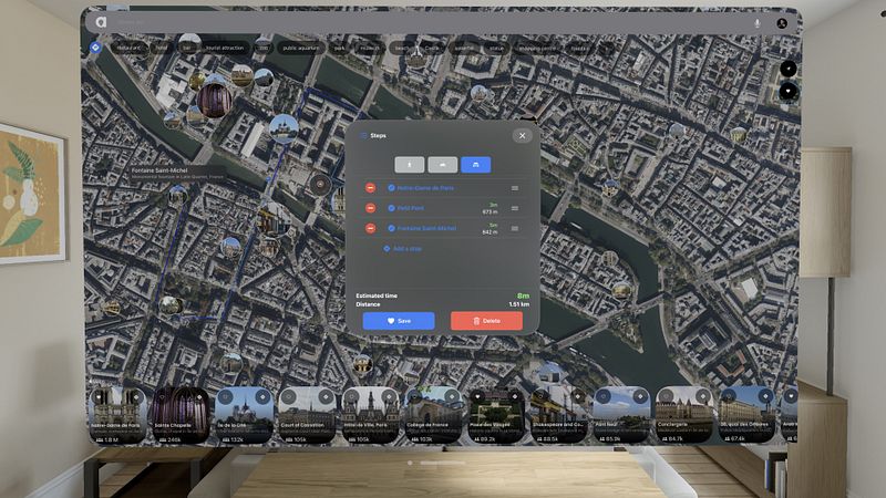 Screenshot of Around Us: Travel guide & maps