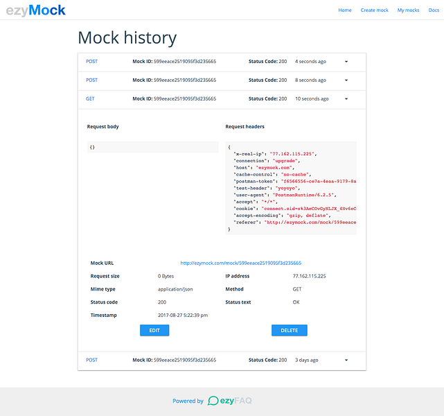ezyMock