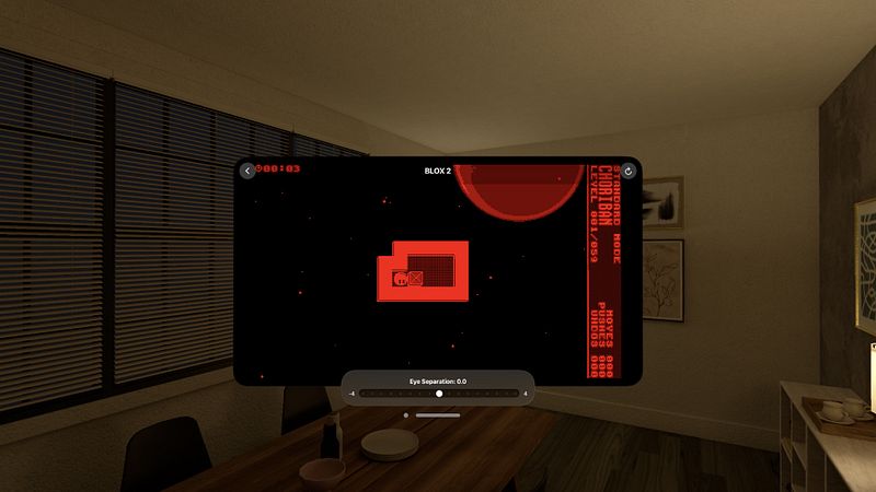 Screenshot of VirtualFriend - VB Emulator