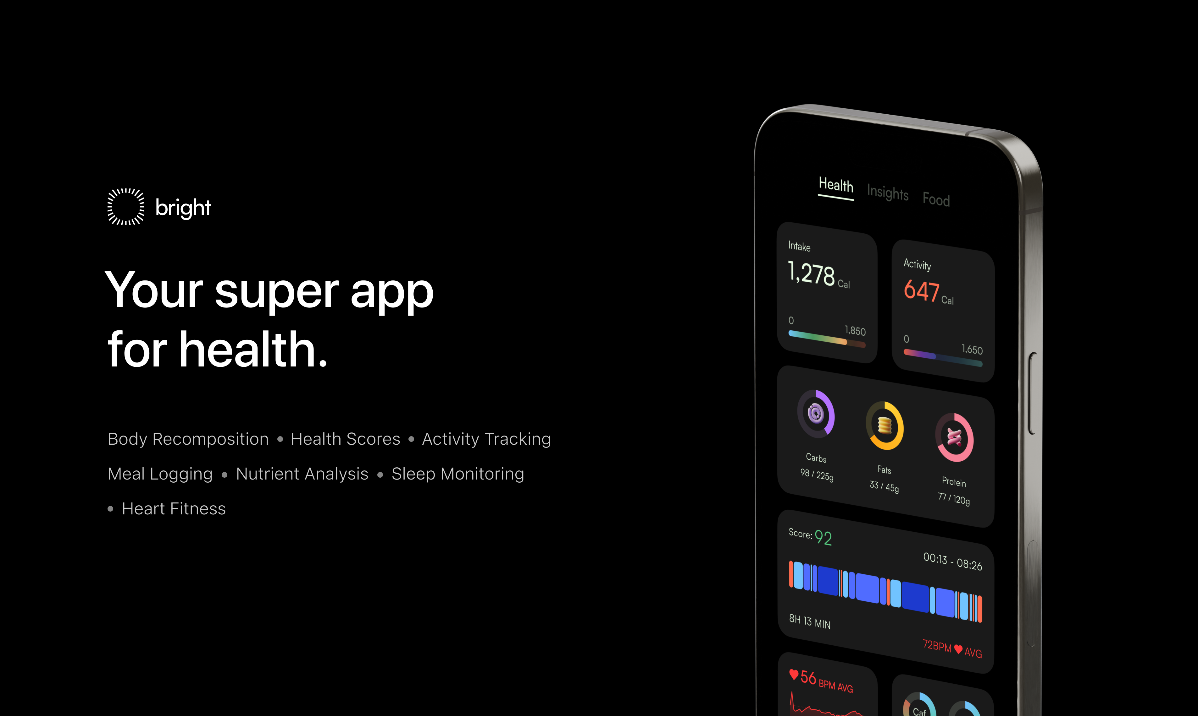 Bright: Your super app for health | BetaList