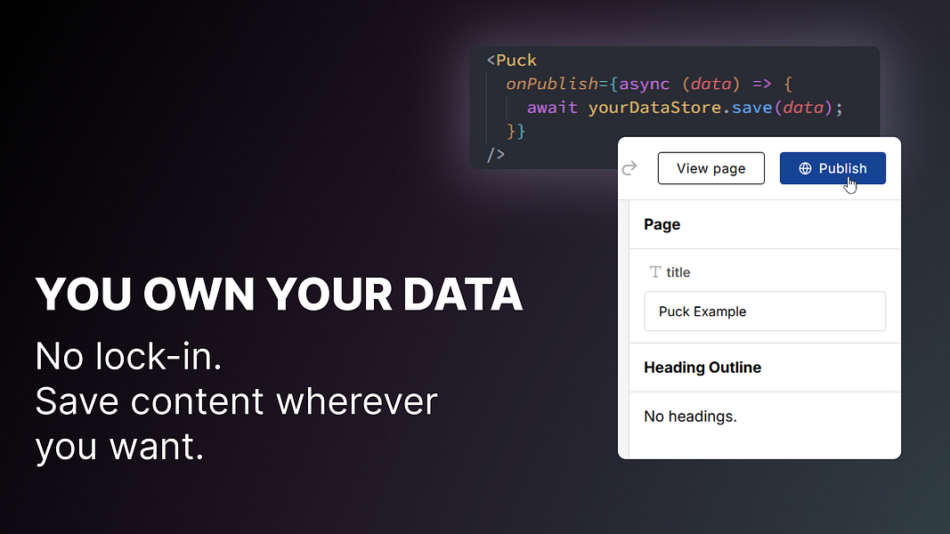 Puck: Open-source visual editor for React | BetaList