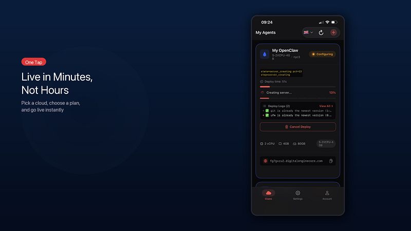 Screenshot of AgentAura