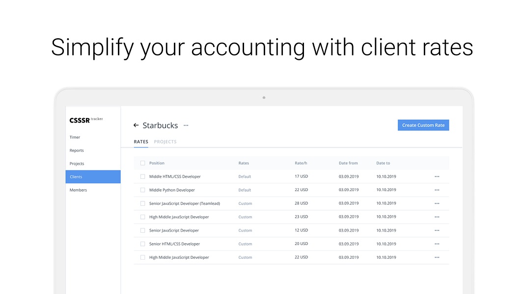 CSSSR.tracker