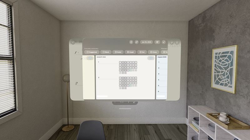 Screenshot of Penbook Pencil Notebook