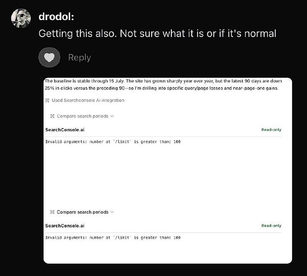 Screenshot of a user interface for removing a custom dimension with URL input and a confirmation prompt.