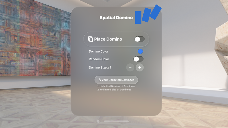 Screenshot of Spatial Domino