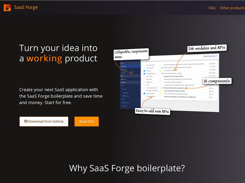 SaaS Forge