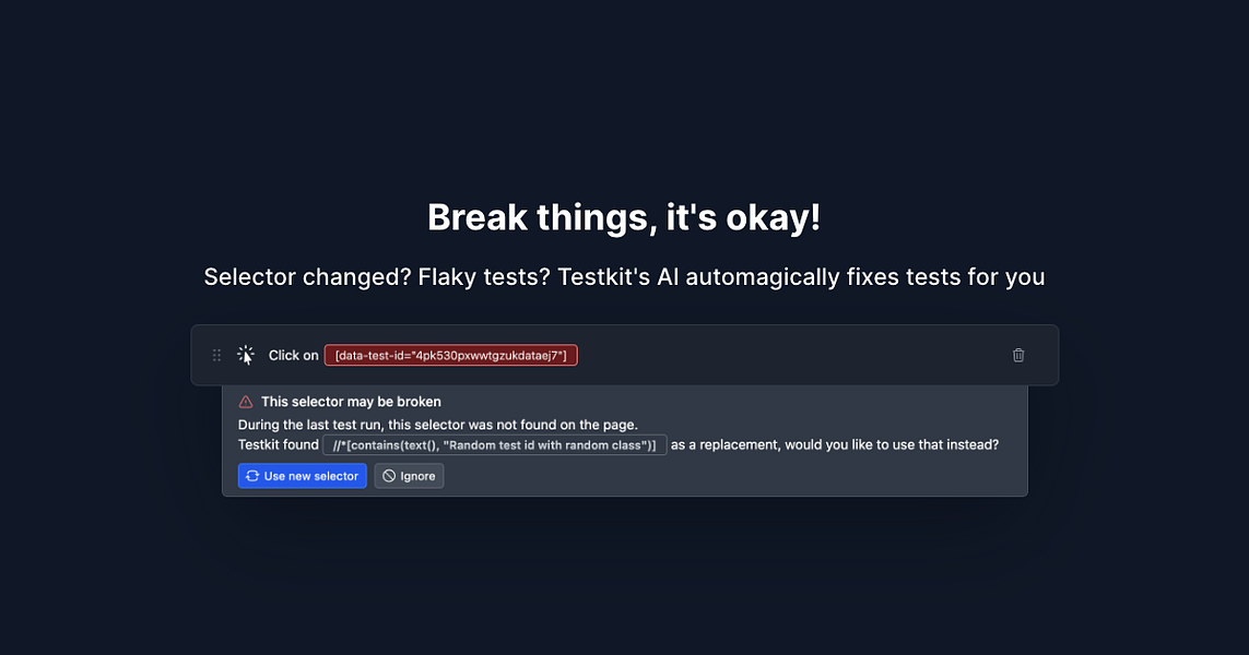 Testkit