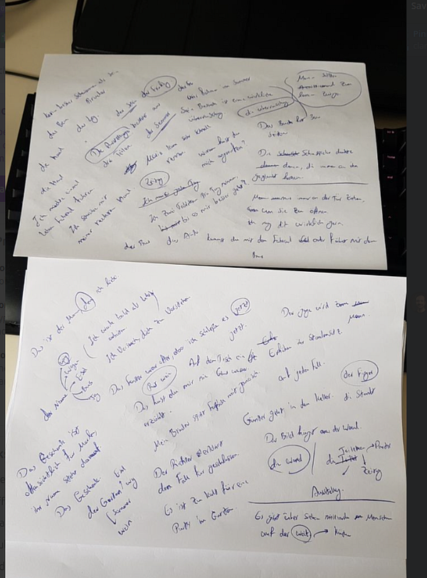 A screenshot of a language learning app displaying a male teacher's profile and language learning options.