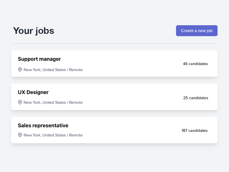 Jobspage
