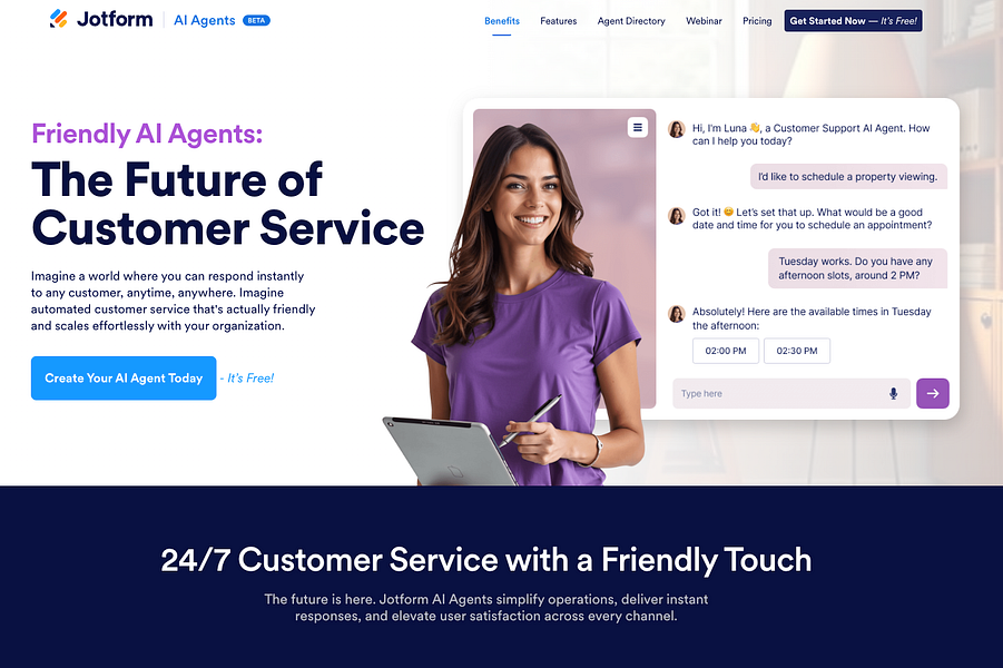 Jotform AI Agents