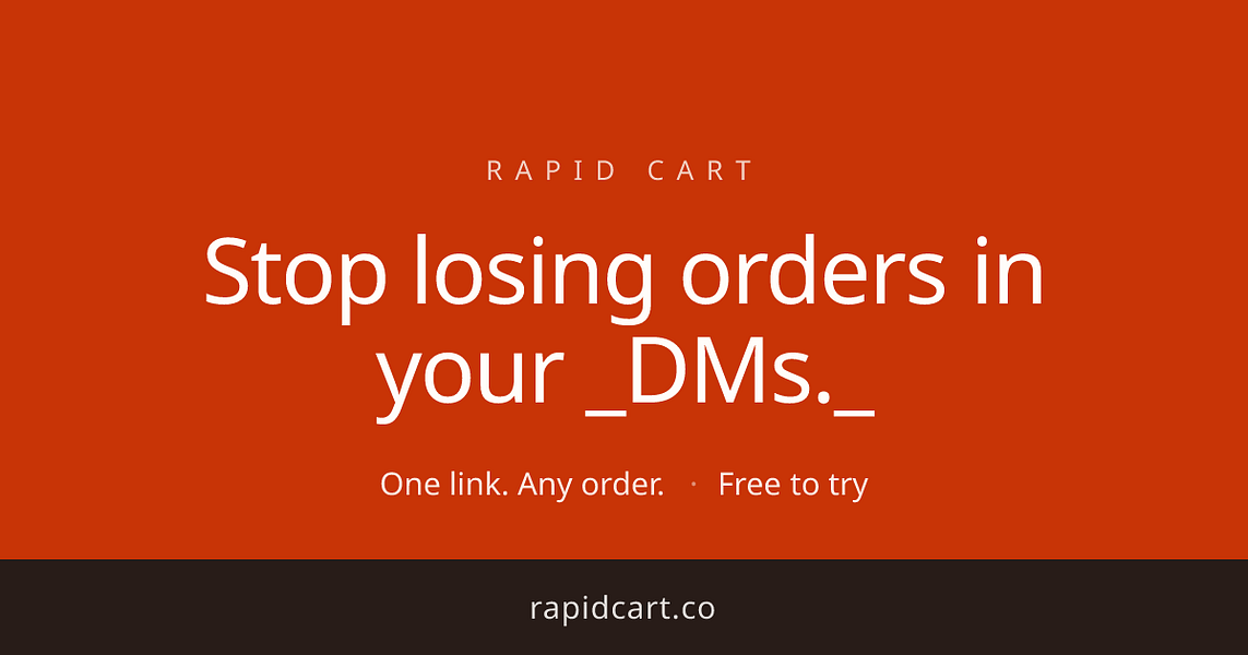 Rapid Cart
