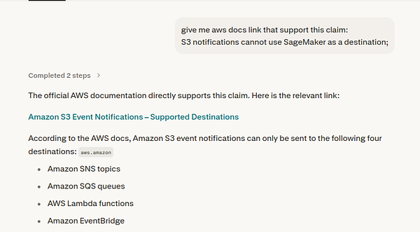 Screenshot of an AWS documentation webpage on Amazon Kendra FAQs.