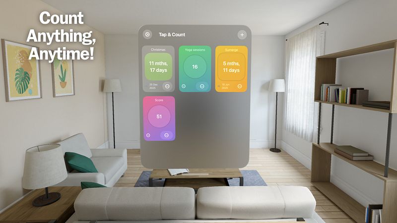 Screenshot of Tally Counter + Count Widget