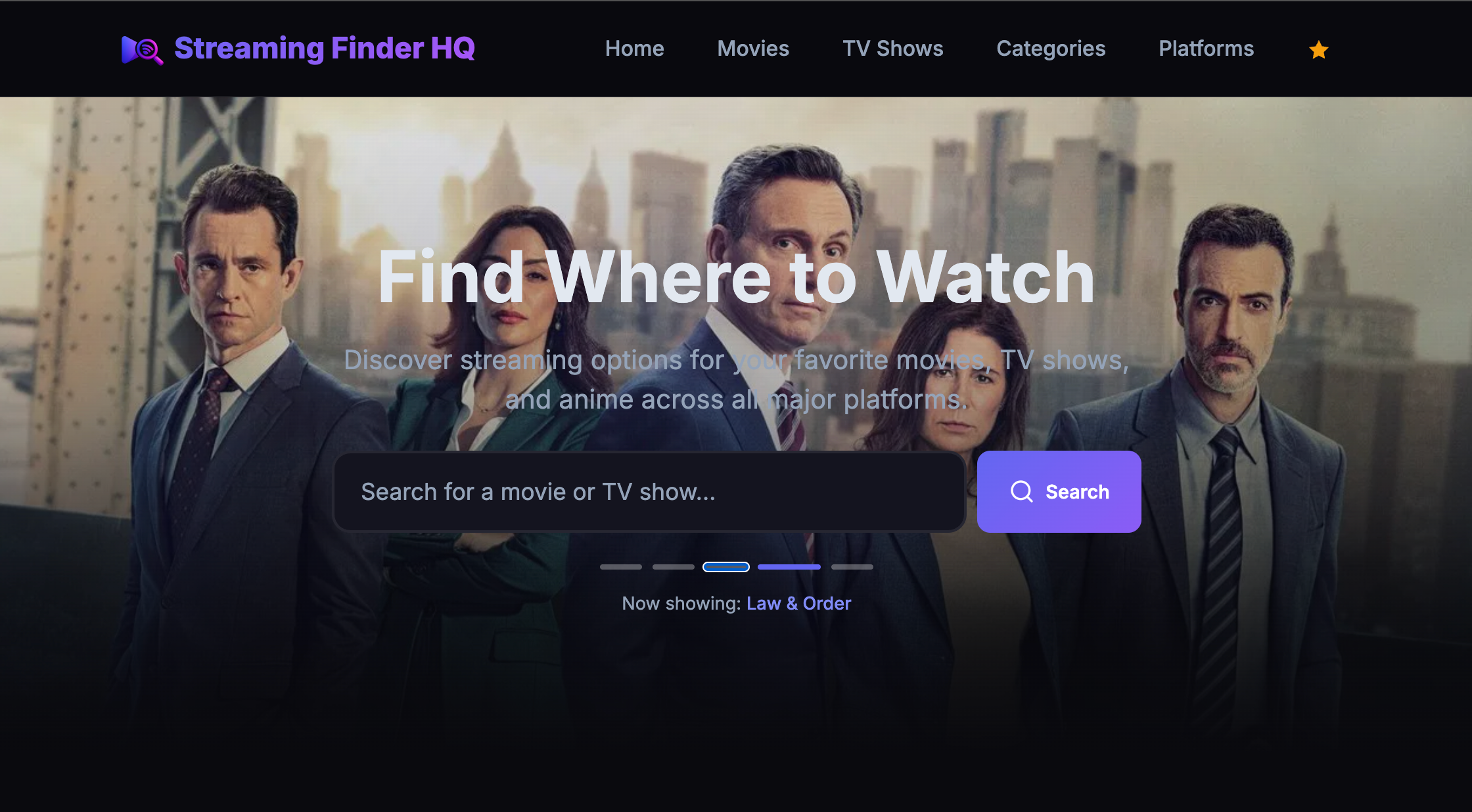 Streaming Finder HQ: Find where to stream movies, TV shows, | BetaList