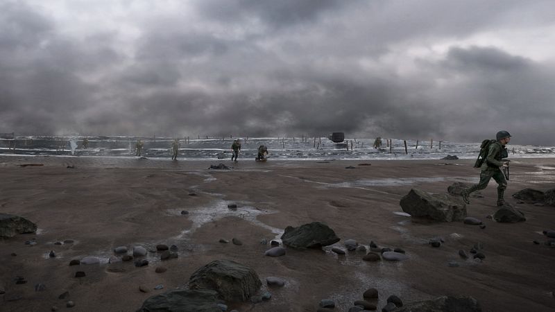 Screenshot of D-Day: The Camera Soldier