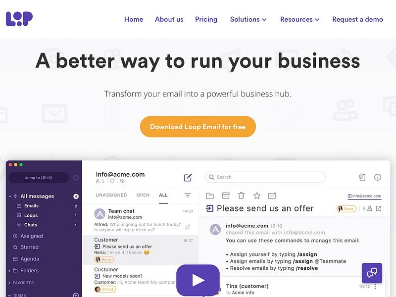 Loop Email