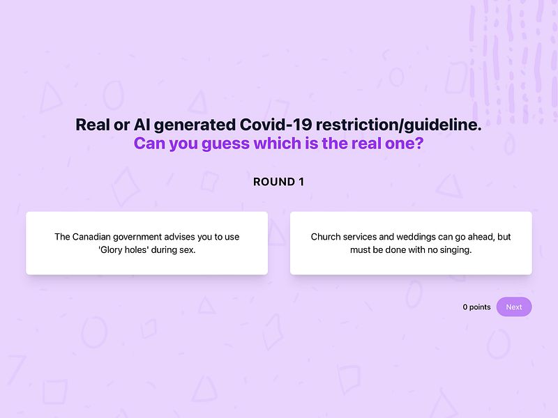 GPT-3 Generated Covid Restrictions