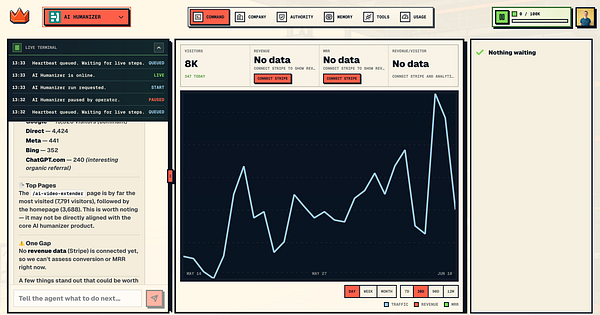 Design mockup of a software interface redesign for win.sh showing multiple devices and UI elements.