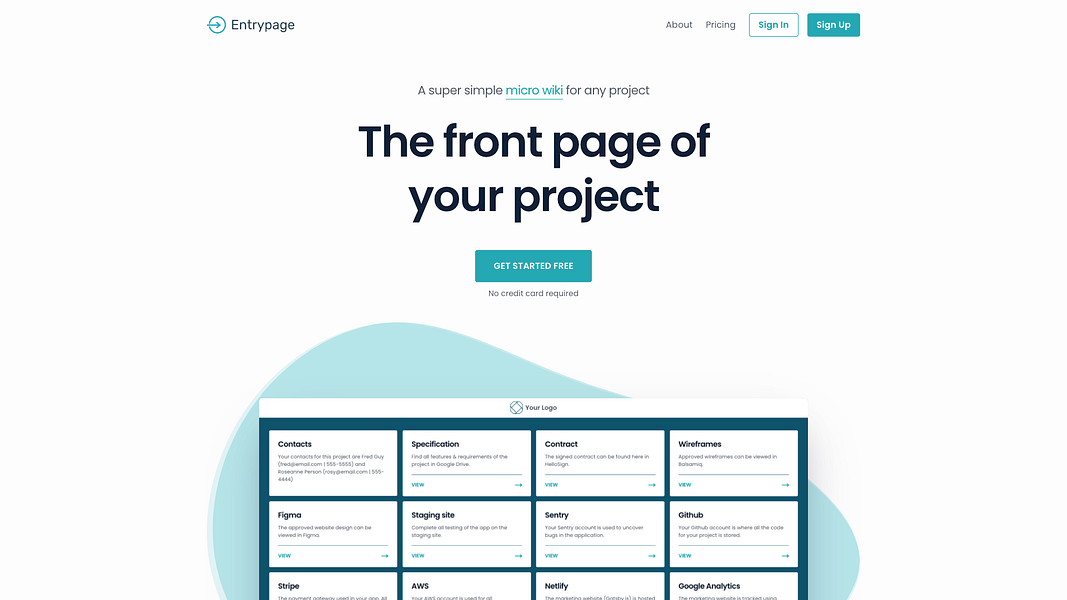 Entrypage