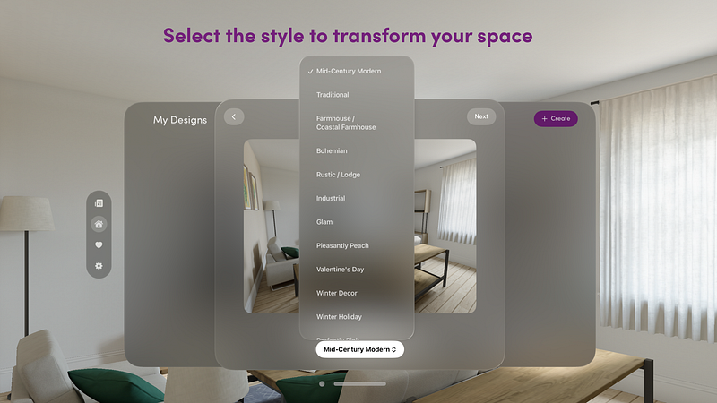 Screenshot of Wayfair Decorify