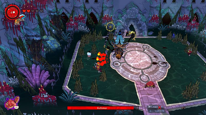 Screenshot of Cult of the Lamb