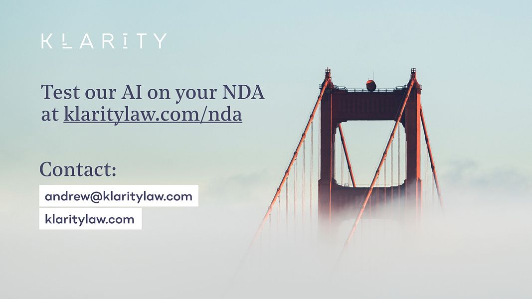 Klarity Instant NDA Review Tool