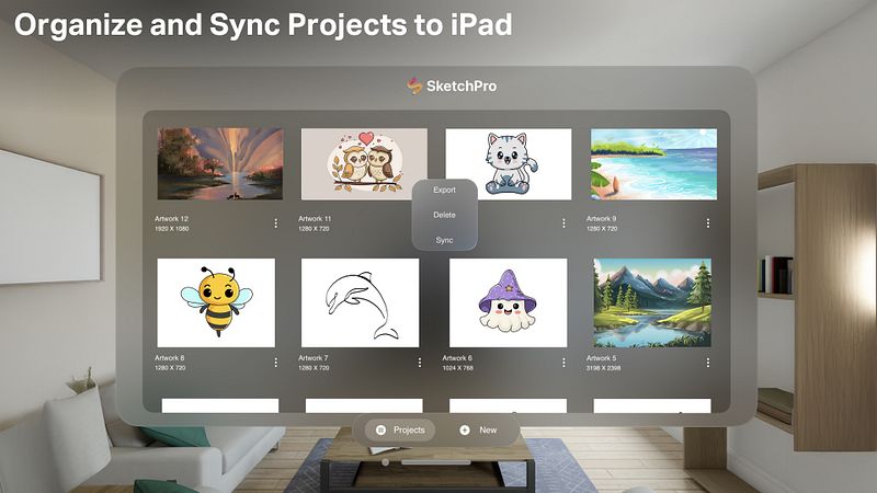 Screenshot of Sketch Pro: Draw & Create Art
