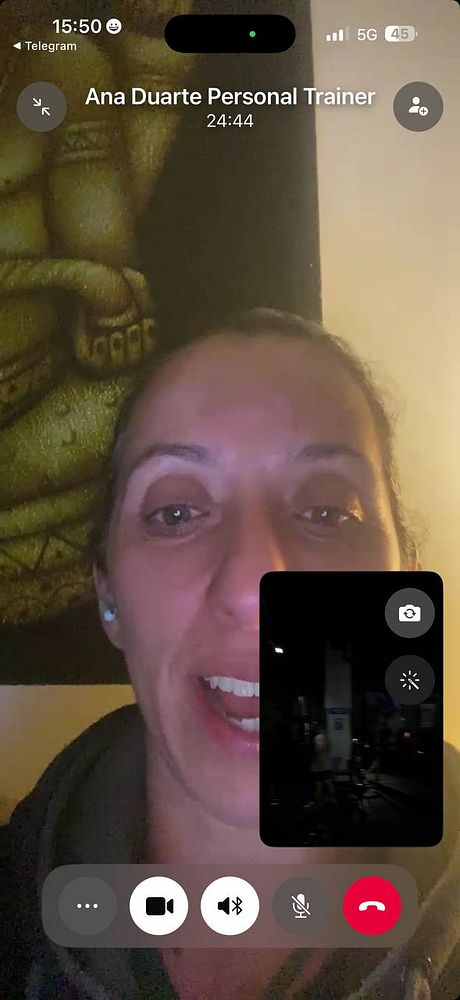 A screenshot of a mobile app interface showing a fitness activity map with a workout summary.