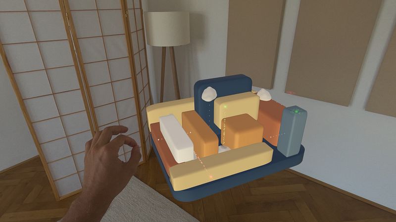 Screenshot of Porta Nubi: Immersive Puzzles